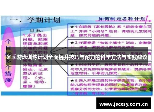 冬季游泳训练计划全面提升技巧与耐力的科学方法与实践建议